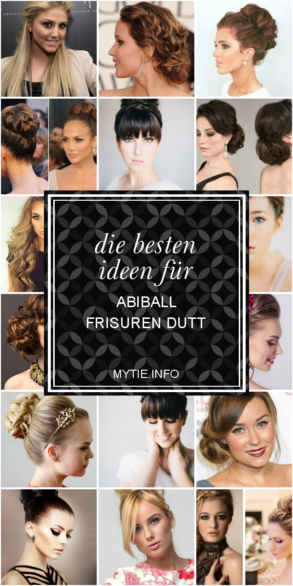 Die Besten Ideen Für Abiball Frisuren Dutt